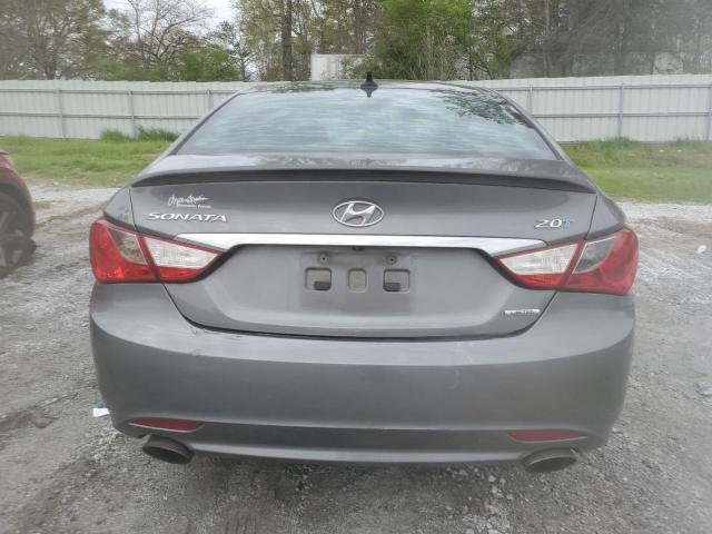 5NPEC4AB6CH409535 - 2012 HYUNDAI SONATA SE GRAY photo 6