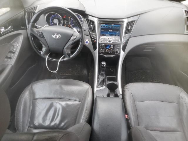 5NPEC4AB6CH409535 - 2012 HYUNDAI SONATA SE GRAY photo 8