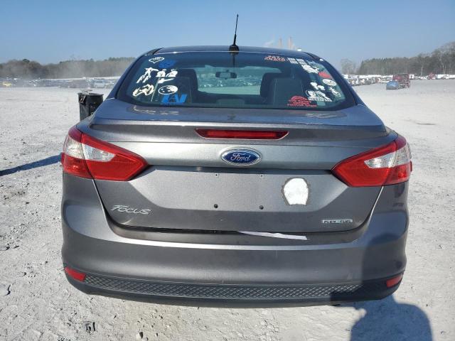 1FADP3E28EL104515 - 2014 FORD FOCUS S GRAY photo 6