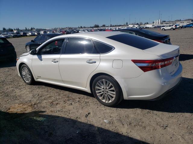 4T1BD1EB3DU014823 - 2013 TOYOTA AVALON HYBRID WHITE photo 2