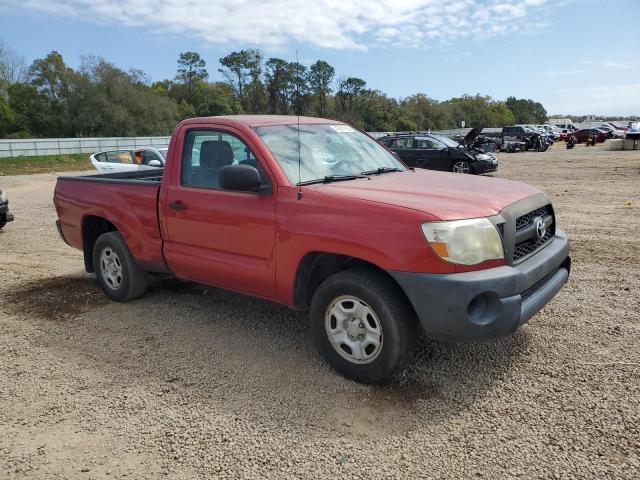 5TFNX4CN9BX002503 - 2011 TOYOTA TACOMA RED photo 4