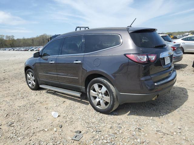 1GNKRLKDXDJ202108 - 2013 CHEVROLET TRAVERSE LTZ BROWN photo 2