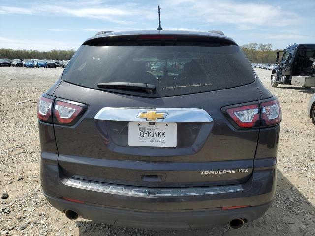 1GNKRLKDXDJ202108 - 2013 CHEVROLET TRAVERSE LTZ BROWN photo 6