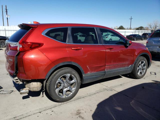 5J6RW2H80JL023428 - 2018 HONDA CR-V EXL RED photo 3