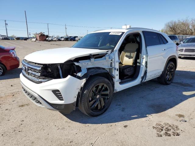 1V2KC2CA2NC219630 - 2022 VOLKSWAGEN ATLAS CROS SE WHITE photo 1