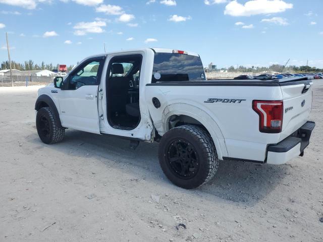 1FTEW1CP3FFB46000 - 2015 FORD F150 SUPERCREW WHITE photo 2