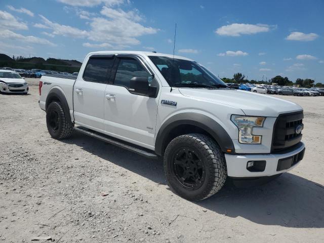 1FTEW1CP3FFB46000 - 2015 FORD F150 SUPERCREW WHITE photo 4