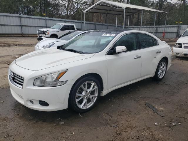 1N4AA5AP7CC820644 - 2012 NISSAN MAXIMA S WHITE photo 1