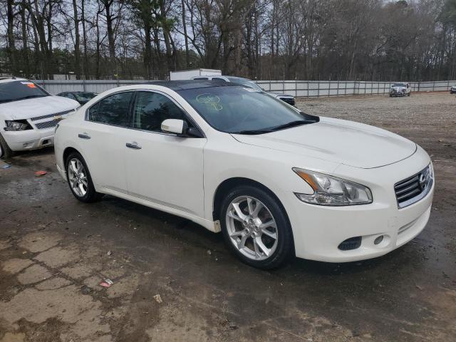 1N4AA5AP7CC820644 - 2012 NISSAN MAXIMA S WHITE photo 4