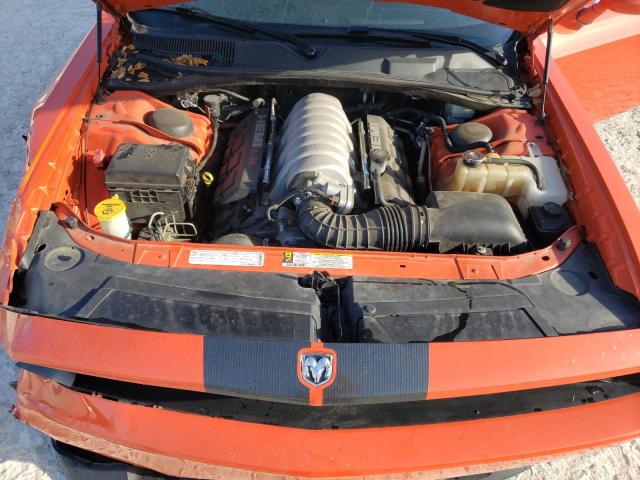 2B3LJ74WX9H524509 - 2009 DODGE CHALLENGER SRT-8 ORANGE photo 11