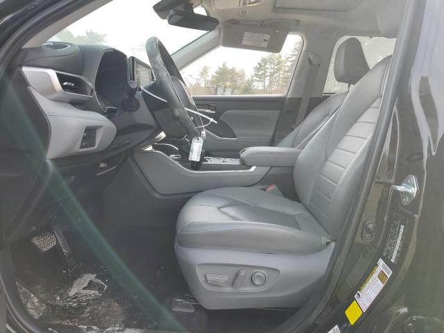 5TDGZRAH3NS111837 - 2022 TOYOTA HIGHLANDER XLE 黑色 照片 7