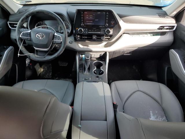 5TDGZRAH3NS111837 - 2022 TOYOTA HIGHLANDER XLE 黑色 照片 8