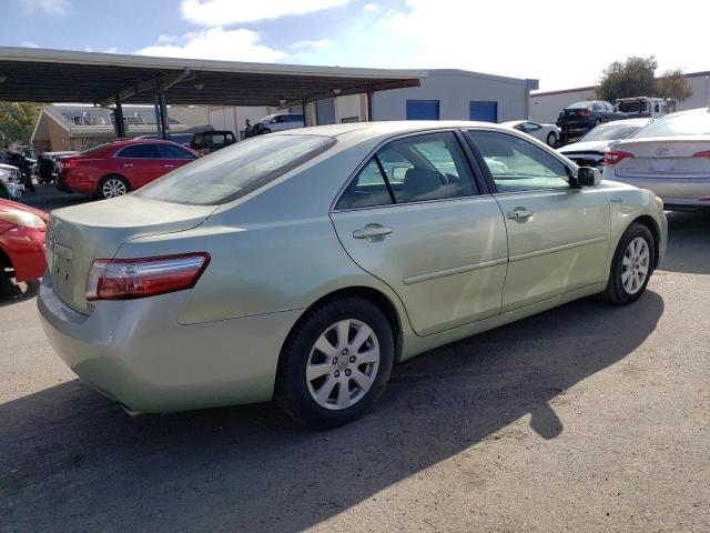 JTNBB46K073033359 - 2007 TOYOTA CAMRY HYBRID TURQUOISE photo 3