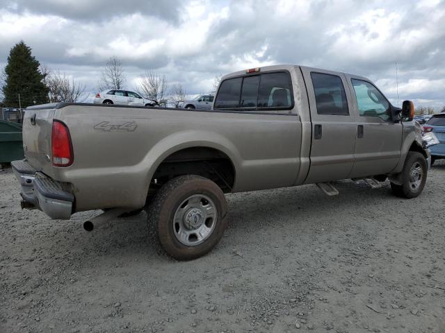 1FTWW31Y05ED33453 - 2005 FORD F350 SRW SUPER DUTY TAN photo 3