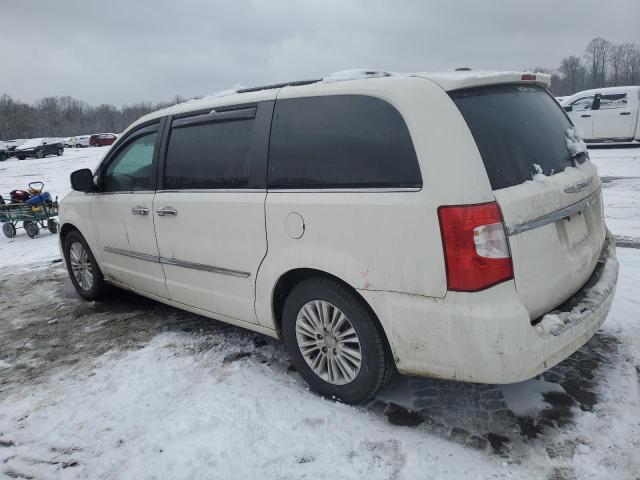 2C4RC1CGXCR181860 - 2012 CHRYSLER TOWN & COU TOURING L WHITE photo 2