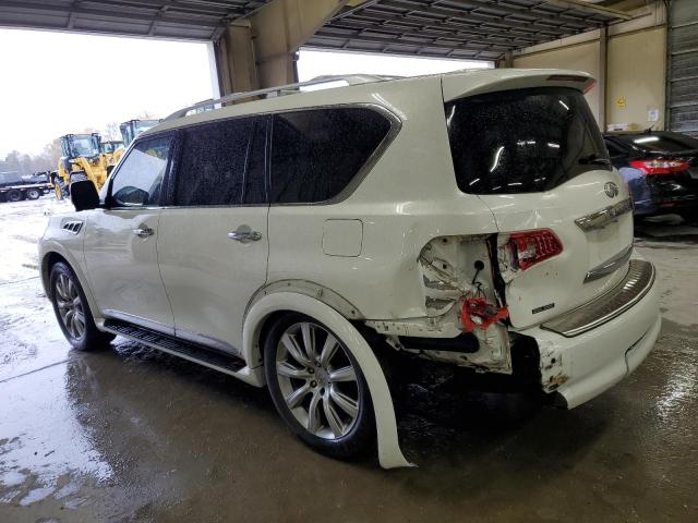 JN8AZ2NCXC9316082 - 2012 INFINITI QX56 WHITE photo 2