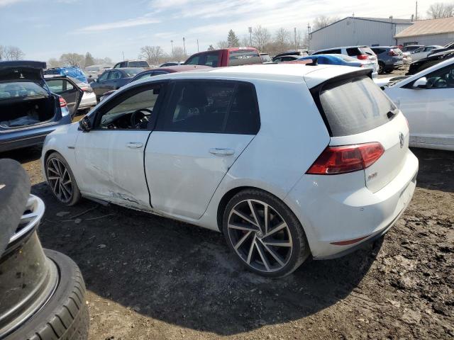 3VW547AU2FM075998 - 2015 VOLKSWAGEN GTI WHITE photo 2