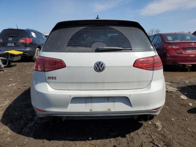 3VW547AU2FM075998 - 2015 VOLKSWAGEN GTI WHITE photo 6