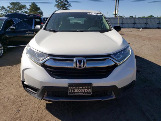 2HKRW5H37JH423776 - 2018 HONDA CR-V LX WHITE photo 5