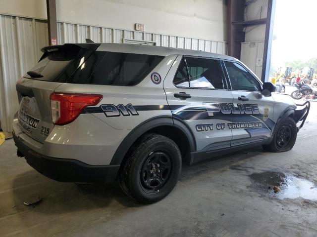 1FM5K8AB9PGA35230 - 2023 FORD EXPLORER POLICE INTERCEPTOR Gümüş foto 3