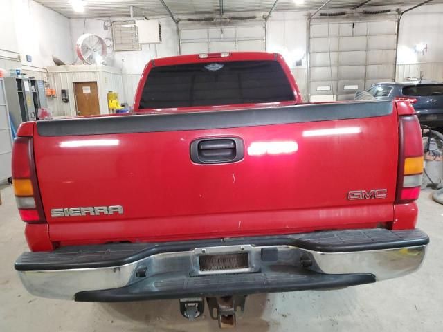 1GTGK13U82F177019 - 2002 GMC SIERRA K1500 HEAVY DUTY RED photo 6