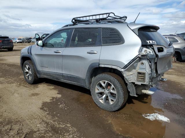 1C4PJMBS3FW787100 - 2015 JEEP CHEROKEE TRAILHAWK GRAY photo 2