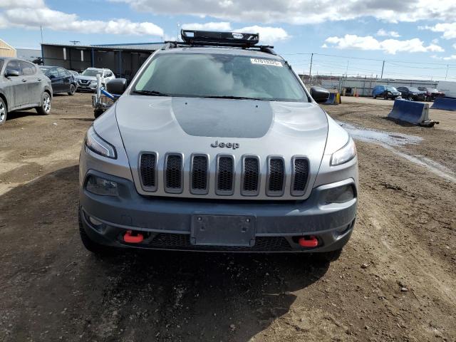 1C4PJMBS3FW787100 - 2015 JEEP CHEROKEE TRAILHAWK GRAY photo 5