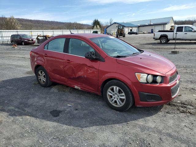 1G1JC5SH9C4184579 - 2012 CHEVROLET SONIC LT RED photo 4