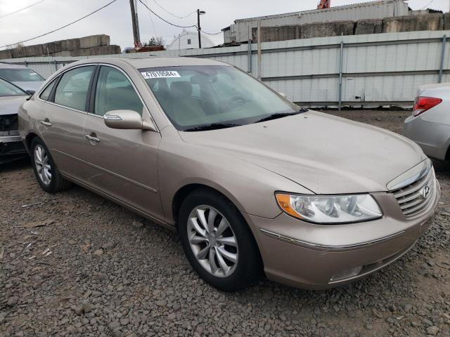 KMHFC46F97A163136 - 2007 HYUNDAI AZERA SE GOLD photo 4