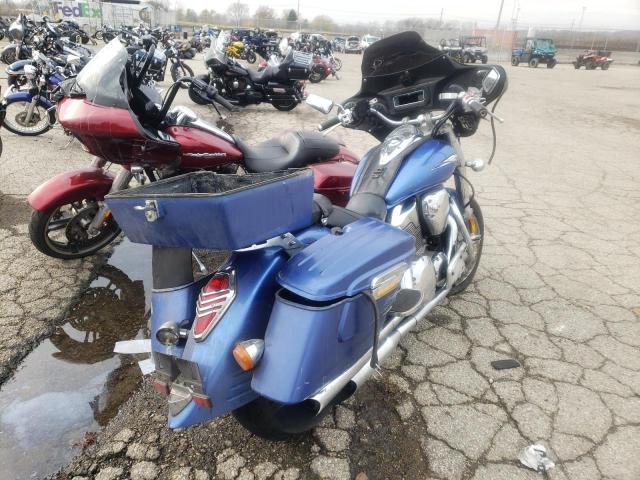 1HFSC52617A406782 - 2007 HONDA VTX1300 R BLUE photo 4