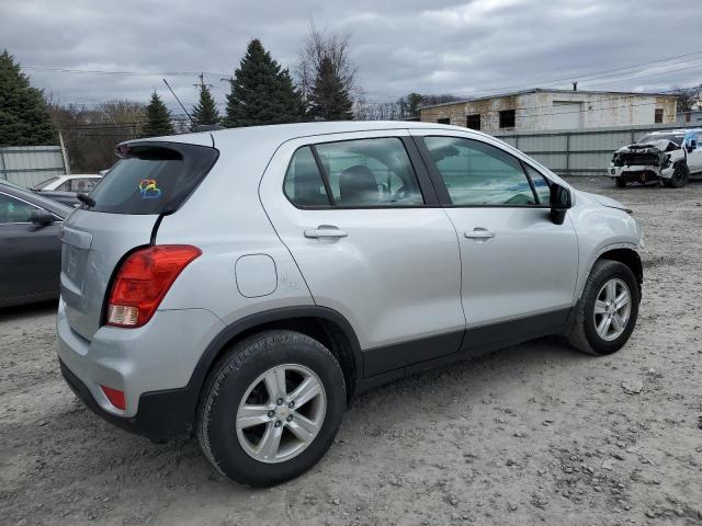 KL7CJNSB1HB102071 - 2017 CHEVROLET TRAX LS SILVER photo 3