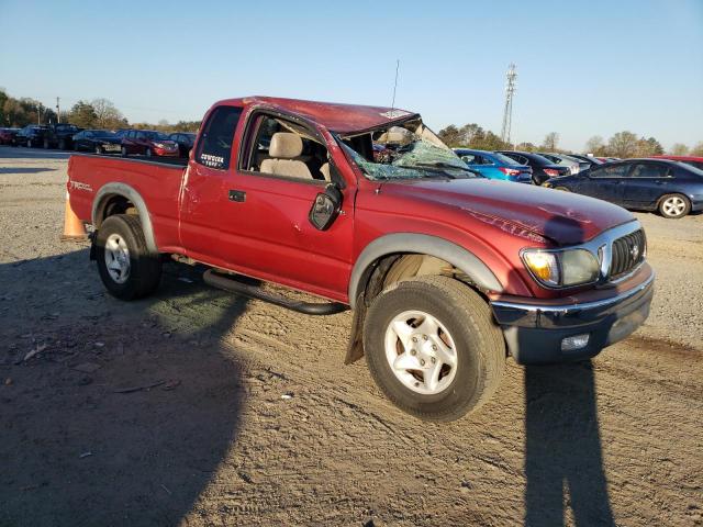5TESN92N54Z366145 - 2004 TOYOTA TACOMA XTRACAB PRERUNNER წითელი ფოტო 4