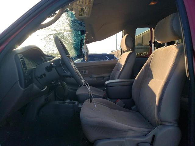 5TESN92N54Z366145 - 2004 TOYOTA TACOMA XTRACAB PRERUNNER წითელი ფოტო 7