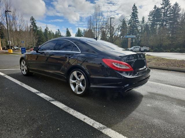 WDDLJ7DB5CA012387 - 2012 MERCEDES-BENZ CLS 550 BLACK photo 3