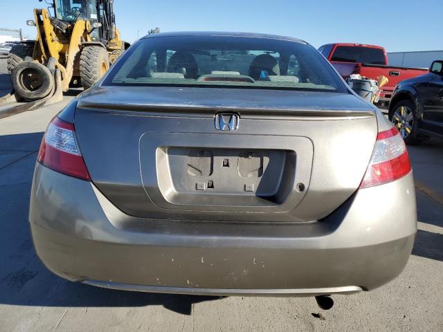 2HGFG11688H508028 - 2008 HONDA CIVIC LX GRAY photo 6