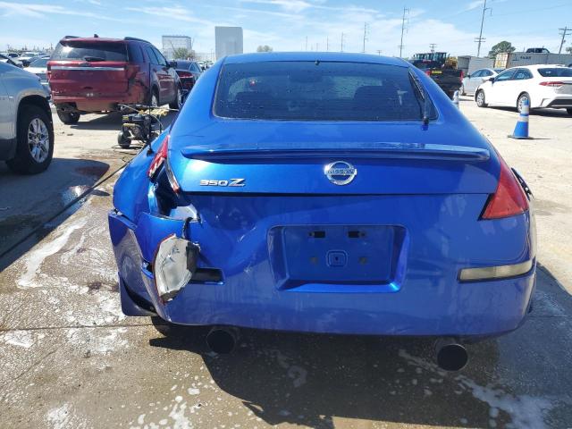 JN1AZ34E83T014817 - 2003 NISSAN 350Z COUPE BLUE photo 6