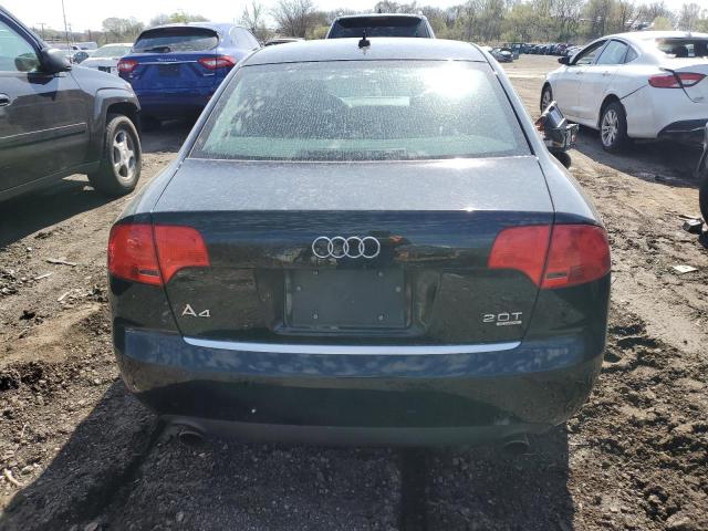 WAUDF78E07A269691 - 2007 AUDI A4 2.0T QUATTRO BLACK photo 6