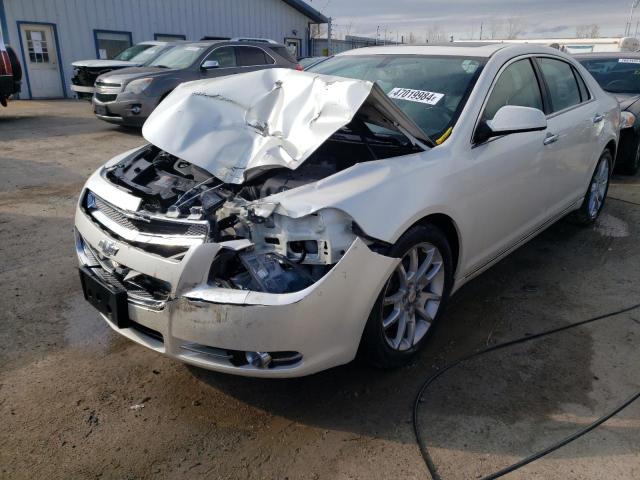 1G1ZE5E79BF390214 - 2011 CHEVROLET MALIBU LTZ WHITE photo 1