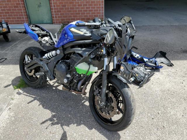 JKAEXEE10DDA13004 - 2013 KAWASAKI EX650 E BLUE photo 9