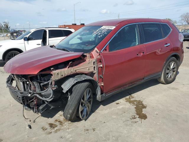 5N1AT2MT0FC894595 - 2015 NISSAN ROGUE S RED photo 1
