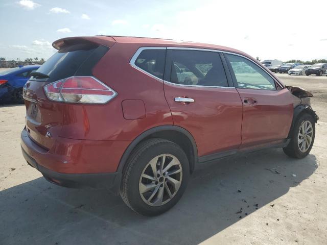 5N1AT2MT0FC894595 - 2015 NISSAN ROGUE S RED photo 3