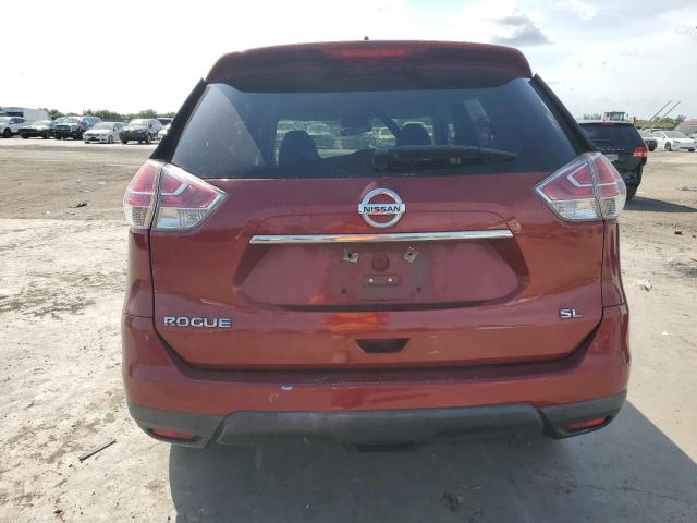 5N1AT2MT0FC894595 - 2015 NISSAN ROGUE S RED photo 6