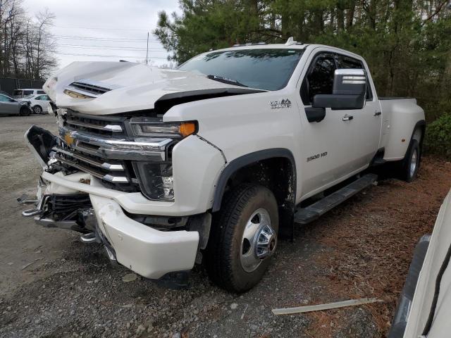 1GC4YVEY9NF277496 - 2022 CHEVROLET SILVERADO K3500 HIGH COUNTRY WHITE photo 1