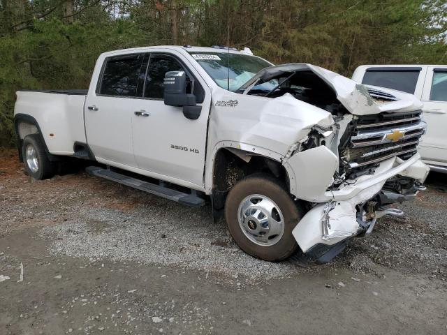 1GC4YVEY9NF277496 - 2022 CHEVROLET SILVERADO K3500 HIGH COUNTRY WHITE photo 4