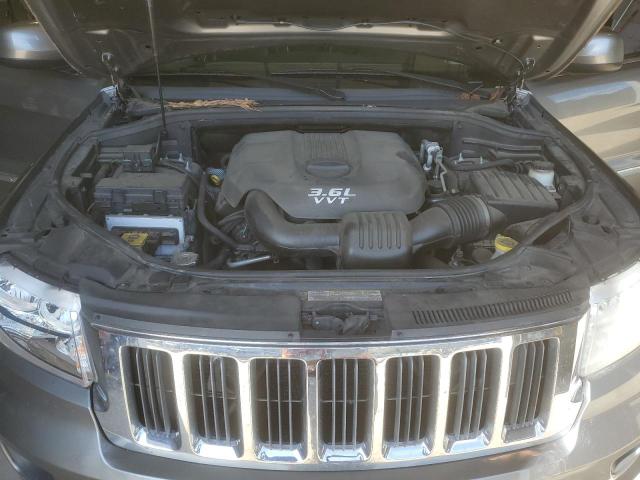 1C4RJFAG8DC582467 - 2013 JEEP GRAND CHER LAREDO GRAY photo 11