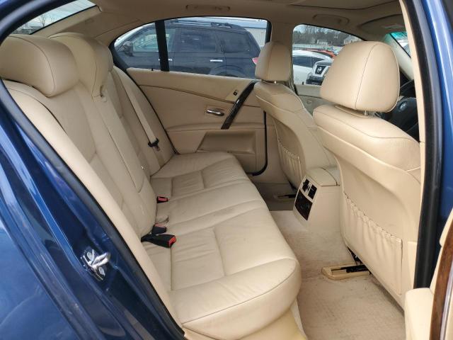 WBANF73557CU22422 - 2007 BMW 530 XI BLUE photo 10