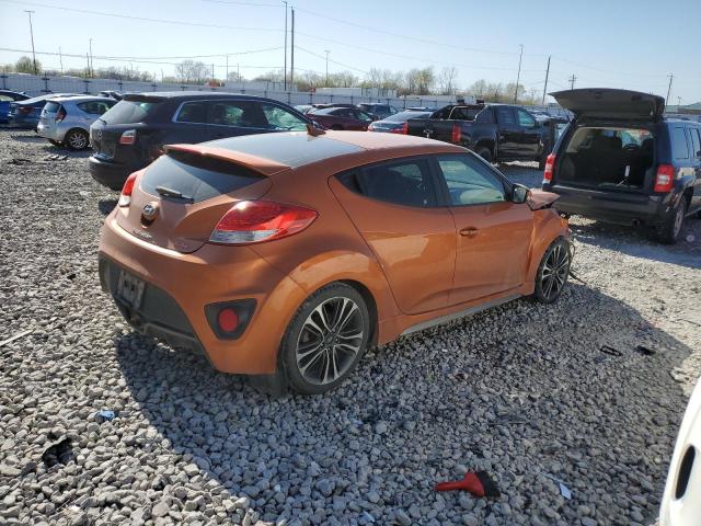 KMHTC6AE2GU275918 - 2016 HYUNDAI VELOSTER TURBO ORANGE photo 3