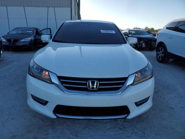 1HGCR2F86DA019634 - 2013 HONDA ACCORD EXL WHITE photo 5