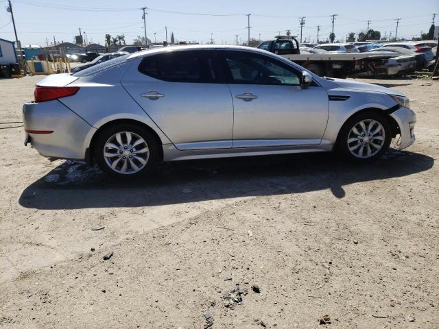 5XXGN4A74FG506747 - 2015 KIA OPTIMA EX SILVER photo 3