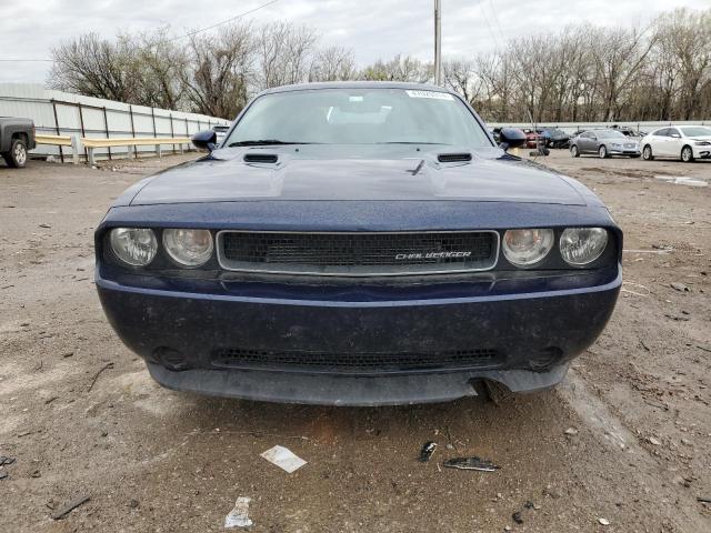 2C3CDYAG8DH581636 - 2013 DODGE CHALLENGER SXT BLUE photo 5